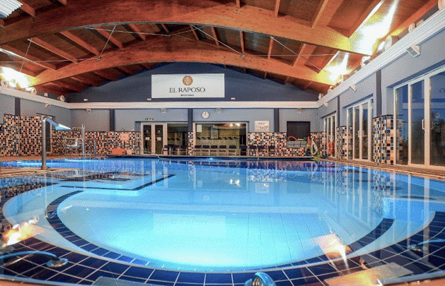 Piscina activa del Balneario El Raposo