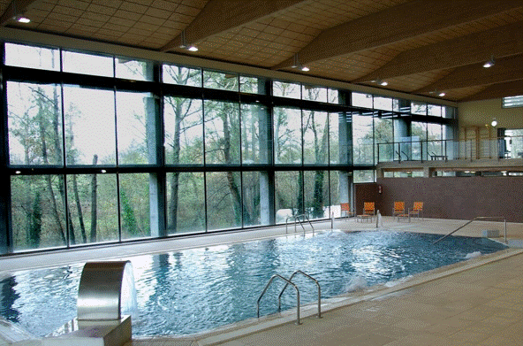 Piscina activa del Balneario de El Salugral